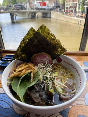 Miso ramen  at Vatten Ramen - Zeedijk in Amsterdam