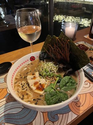 Kinoko ramen  at Vatten Ramen - Zeedijk in Amsterdam