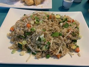Veggie fried rice with no egg at Ichiban in Florence