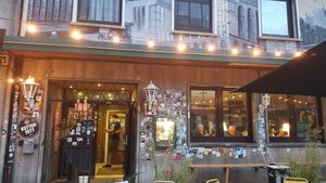 View from beer garden at Felis in Essen