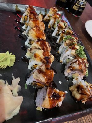 Vegan makis #Veganuary at Blue Sushi Sake Grill in Lincoln