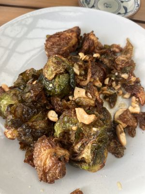 Brussels Sprouts   at Blue Sushi Sake Grill in Lincoln