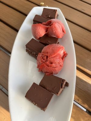 Chocolate Torte  at Blue Sushi Sake Grill in Lincoln