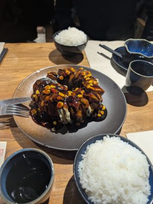Fried aubergines at WángYǔYān Sù Fāng 王语嫣素坊 in Dali
