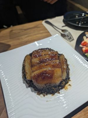 Fake fried pork at WángYǔYān Sù Fāng 王语嫣素坊 in Dali
