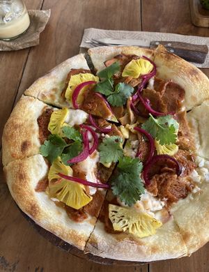 Seitan pizza😍  at Secret Spot - Canggu in Canggu