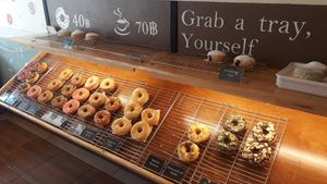 Selection at The Donut Cafe in Chiang Mai
