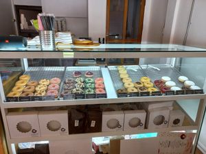 Selection at The Donut Cafe in Chiang Mai