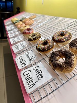 A few left in the evening   at The Donut Cafe in Chiang Mai