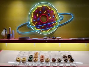 New setup   at The Donut Cafe in Chiang Mai