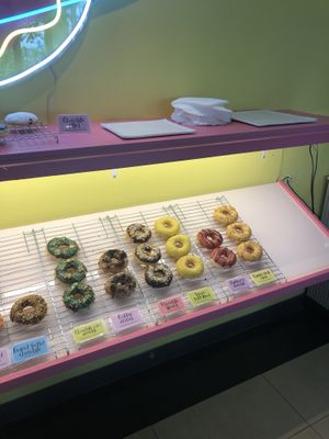 donut selection 2  at The Donut Cafe in Chiang Mai