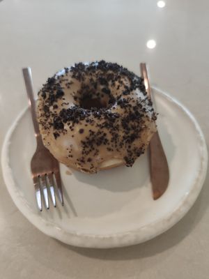 Vegan Coffee Donut at The Donut Cafe in Chiang Mai