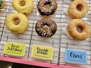 Lemon poppyseed is one of my faves 🍋😋  at The Donut Cafe in Chiang Mai