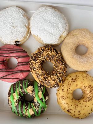 Buy 6 get 1 free (300 THB)  at The Donut Cafe in Chiang Mai