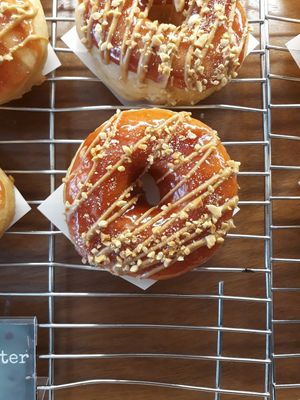 Peanut Butter Jelly 40 baht at The Donut Cafe in Chiang Mai