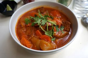 Ragout at Loving Hut in Paris