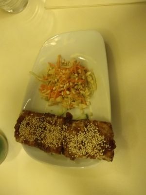 Tofu  at Loving Hut in Paris