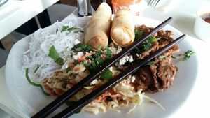 Vermicelles du paradis at Loving Hut in Paris