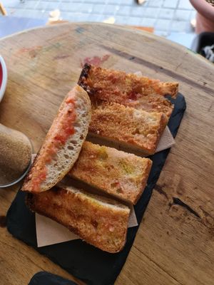 Sad 🍅 🍞 at El Petit Princep in Barcelona