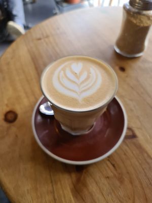 Café Latte at El Petit Princep in Barcelona