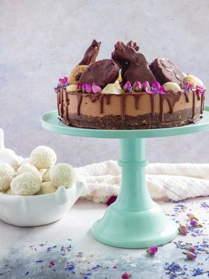 HTK raw cake and energy balls at Holly Tree Kitchen  in Northwich