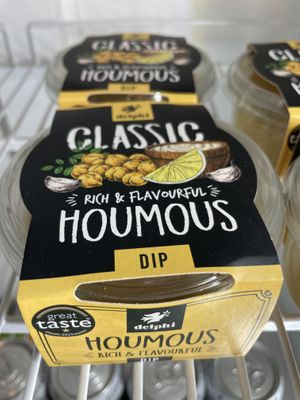 Vegan dips   at The Temple Cafe in Isle Of Harris