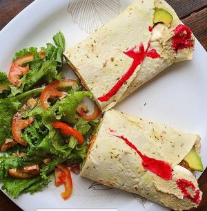 Avocado Wrap  at Little Windows in Pokhara