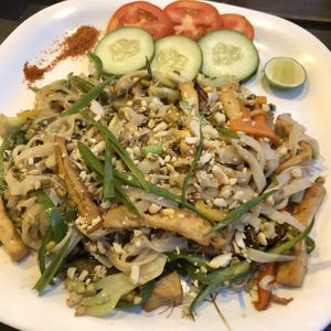 Pad Thai at Little Windows in Pokhara