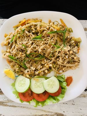 Pad Thai  at Little Windows in Pokhara