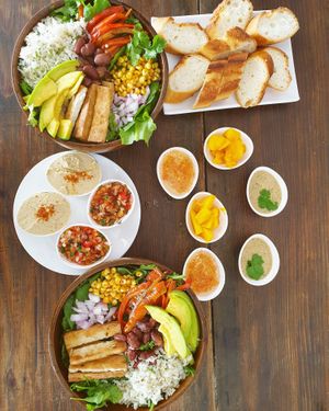 Buddha Bowl  at Little Windows in Pokhara