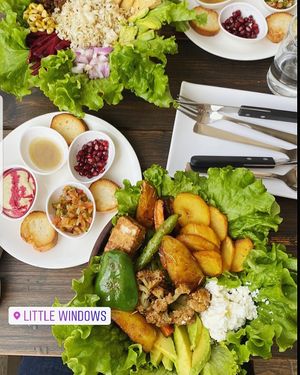 Bowls  at Little Windows in Pokhara