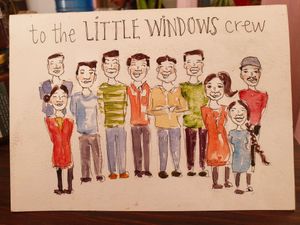 Little Windows Crew  at Little Windows in Pokhara