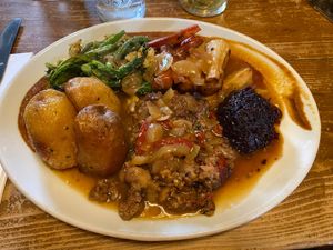 Vegan roast 12/10/25 at The Strands Inn in Seascale