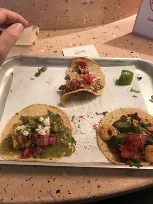 Tacos at Club Mexicana - Seven Dials in London