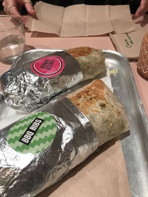 Burritos babaayy at Club Mexicana - Seven Dials in London