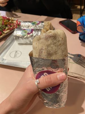 bbq burritos   at Club Mexicana - Seven Dials in London