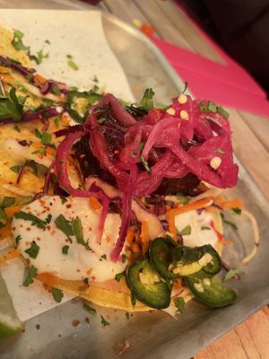 Short rib taco   at Club Mexicana - Seven Dials in London