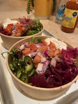 Bbq “rib” bowls  at Club Mexicana - Seven Dials in London