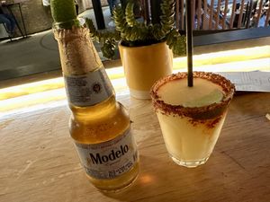 drinks  at Club Mexicana - Seven Dials in London