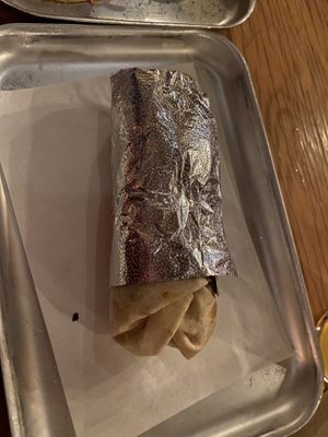 Cheeseburger Burito  at Club Mexicana - Seven Dials in London