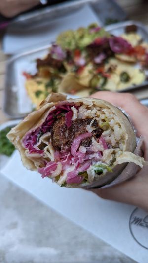 Bbq burrito at Club Mexicana - Seven Dials in London