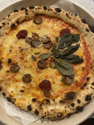 Vegan Ndjua (take away) at Pazzi in Stockholm