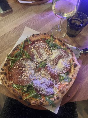 Vegan bresola  at Pazzi in Stockholm