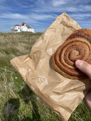 Skillingsbollar  at Godt Brød in Stavanger