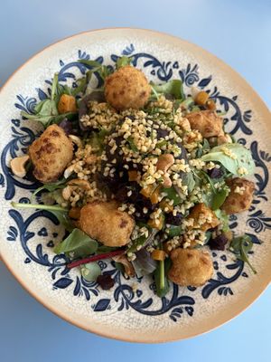 Crispy Cauliflower salad  at One80 in Mgarr