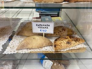 Empanada vegana   at Panadería Santa Rita in Cangas De Onis