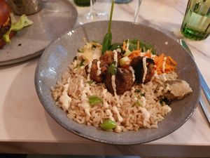 Falafel bowl at Vertigo - Jack Rosenthal in Manchester