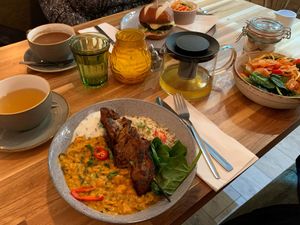 Wanted to try something new but also dream about the skewers... at Vertigo - Jack Rosenthal in Manchester