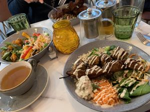 Falafel bowl. Take two of trying something new but dreaming about the skewers (hoisin bowl is still the firm winner) at Vertigo - Jack Rosenthal in Manchester
