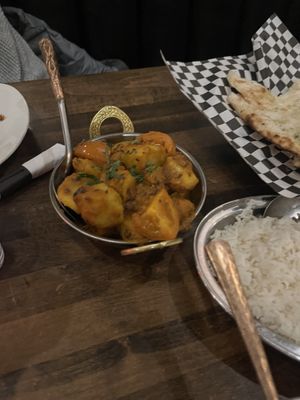 Alo jeera   at Himalayan Spice Bistro in Fernie